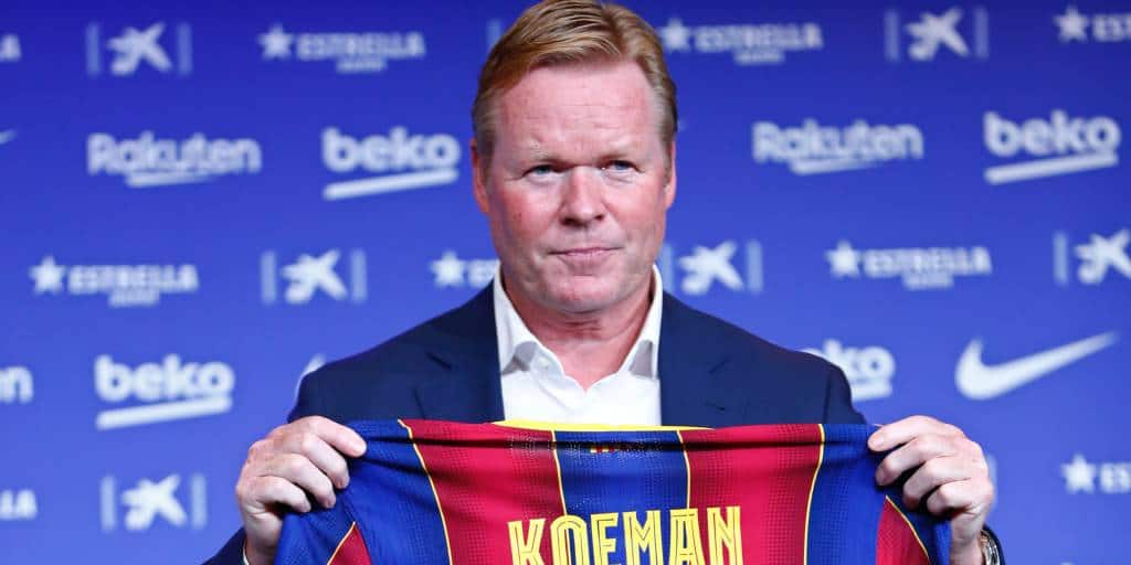 We Re Going To Fight To Put Barcelona Back On Top Says Newly Appointed Manager Ronald Koeman Sports News Firstpost