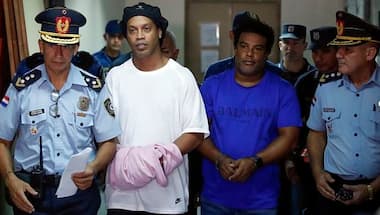 Ronaldinho to attend hearing after spending six months under arrest in Paraguay for travelling with false documents