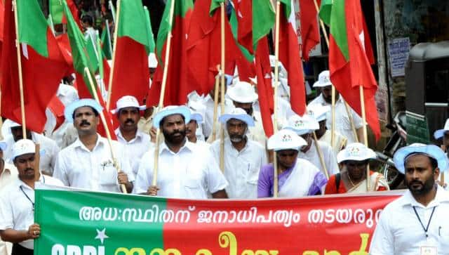 File image of SDPI members participating in a march. Sidheeq@Wikimedia Commons