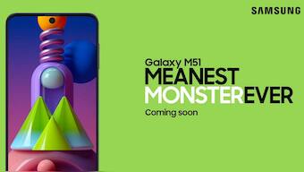 Samsung Galaxy M51 with quad camera setup to launch soon, confirms Amazon teaser