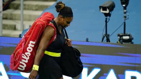 Western & Southern Open: Serena Williams likens Maria Sakkari loss to 'dating a guy you know sucks'