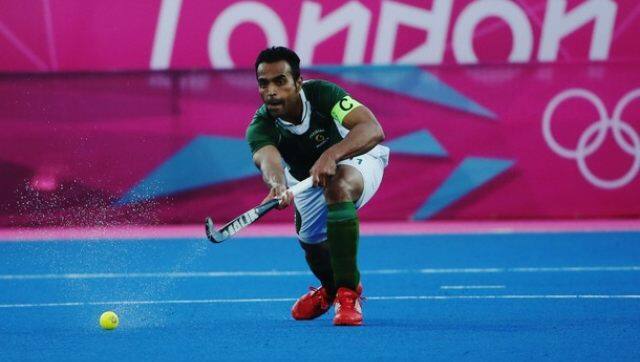 Pakistan's Sohail Abbas who holds the record of scoring 348 goals is considered the 'King of drag flick'. Image: Twitter/@MazherArshad