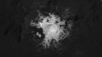 Bright spots on dwarf planet Ceres from deep brine reservoir below the surface, study claims