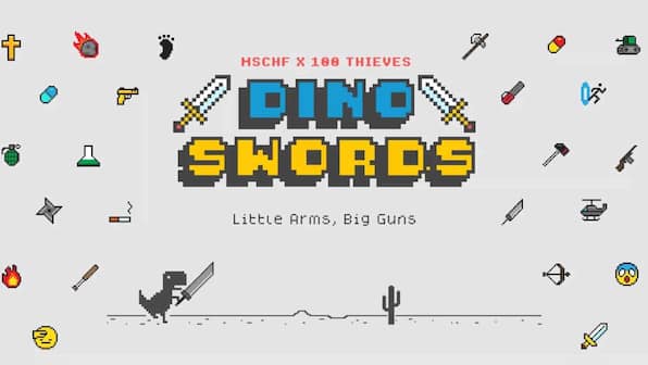 Google Chrome’s Dino game gets modifications, new swords, weapons, tank and chopper