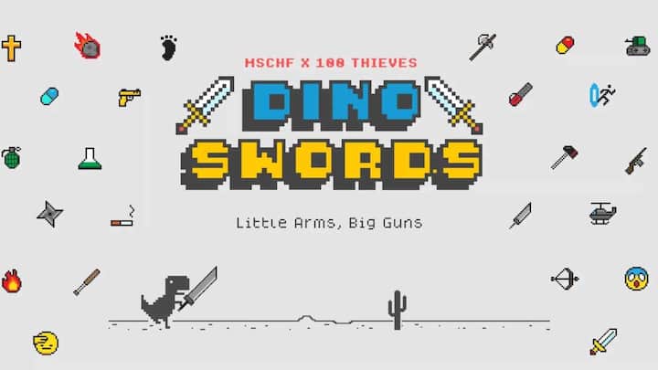 Google Chrome’s Dino game gets modifications, new swords, weapons, tank and chopper Google Chrome’s Dino game gets modifications, new swords, weapons, tank and chopper