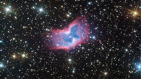 ESO's telescope captures stunning images of a 'cosmic butterfly' nebula 3,000 lightyears away