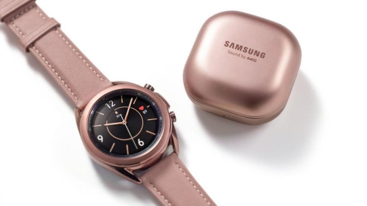 Samsung Galaxy Buds Live and Galaxy Watch 3
