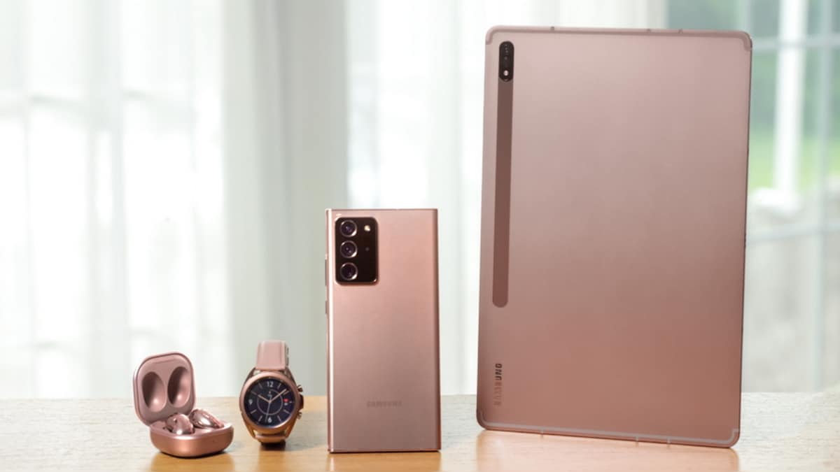 Samsung Galaxy Note 20 series, Galaxy Z Fold 2, Galaxy Watch 3, Galaxy Buds Live, Galaxy Tab S7 series launched