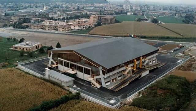 Jimmy George Indoor Stadium in Montichiari. Image Courtesy: Robert George 