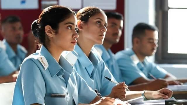 A still from Gunjan Saxena: The Kargil Girl