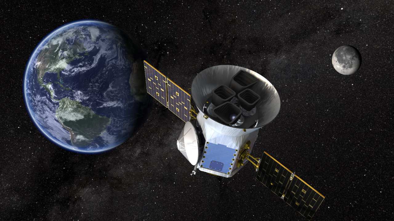 NASA’s Transiting Exoplanet Survey Satellite (TESS) has completed its two-year primary mission and is continuing its search for new worlds. Image credit: NASA