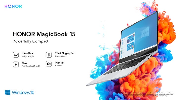 Grab the much-awaited HONOR MagicBook 15 powered with 3 breakthrough innovations at the unbeatable price of just INR 39,990*