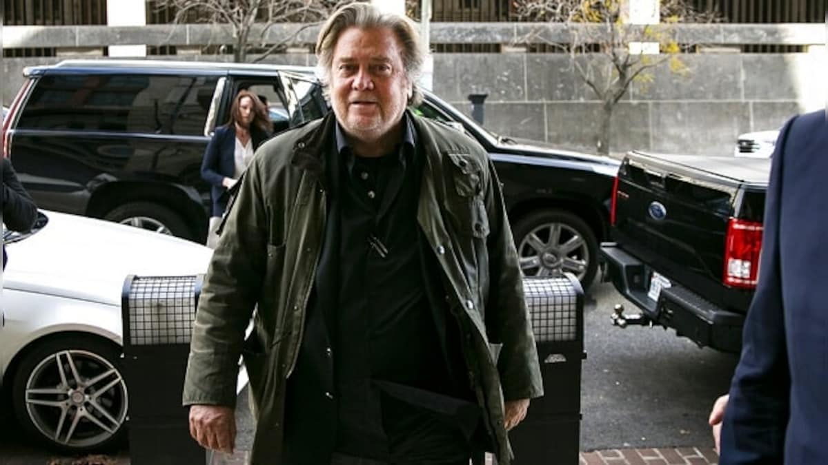 Donald Trump's ex-advisor Steve Bannon arrested on corruption charges in border wall scheme