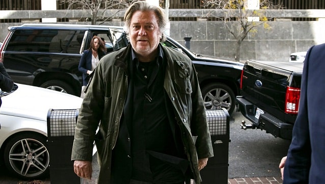 Donald Trump's ex-advisor Steve Bannon arrested on corruption charges in border wall scheme Donald Trump's ex-advisor Steve Bannon arrested on corruption charges in border wall scheme