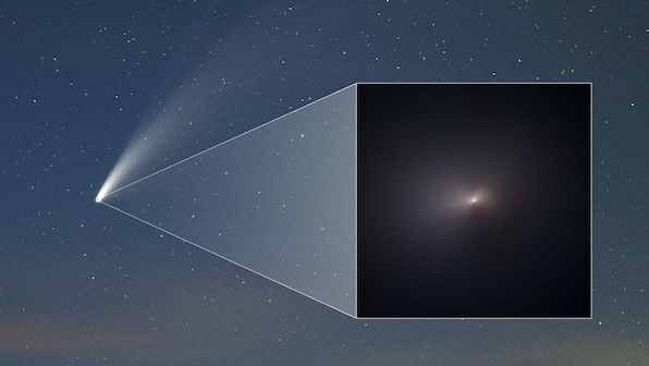 Hubble telescope captures close-up shot of ‘celebrity’ comet NEOWISE as it passes by the Sun