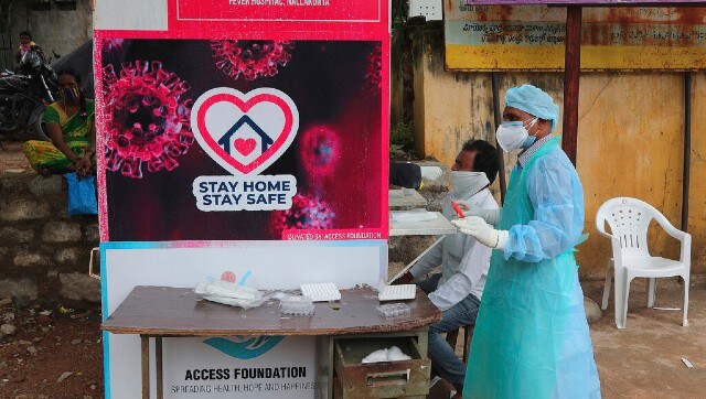 India's COVID-19 count crosses 56 lakh as 83,347 more test positive; Union minister Suresh Angadi dies of infection India's COVID-19 count crosses 56 lakh as 83,347 more test positive; Union minister Suresh Angadi dies of infection