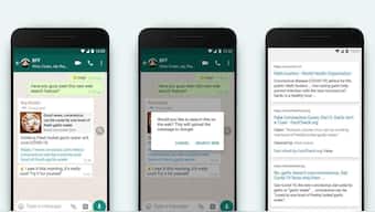 WhatsApp's new quick web search feature will now let you verify information you receive