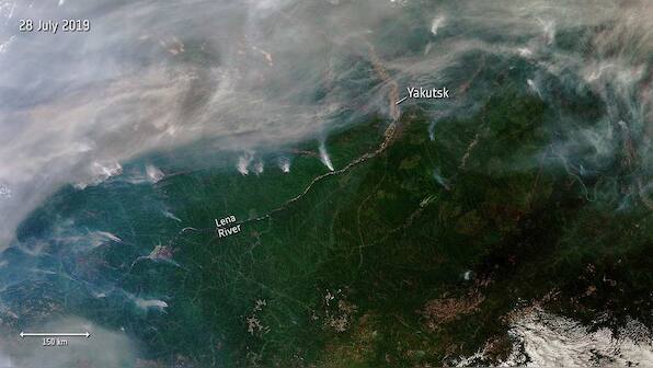 Siberia is facing forest 'zombie' fires as a result of climate change, releases huge amounts of CO2 into the atmosphere