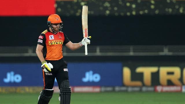 Jonny’s Bairstow’s knock of 61 went in vain, and as many as eight SRH batsmen were dismissed in single figures. Bairstow’s display was the only positive for the Hyderabad team throughout the match. Sportzpics