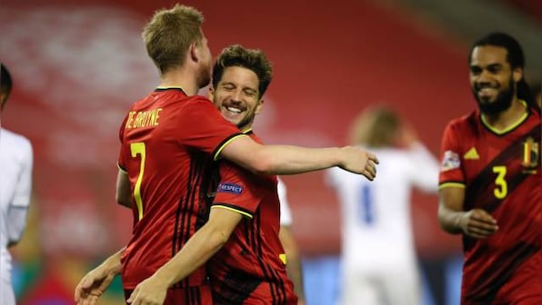 Belgium lead unchanged top-four in first FIFA rankings since coronavirus pandemic shutdown
