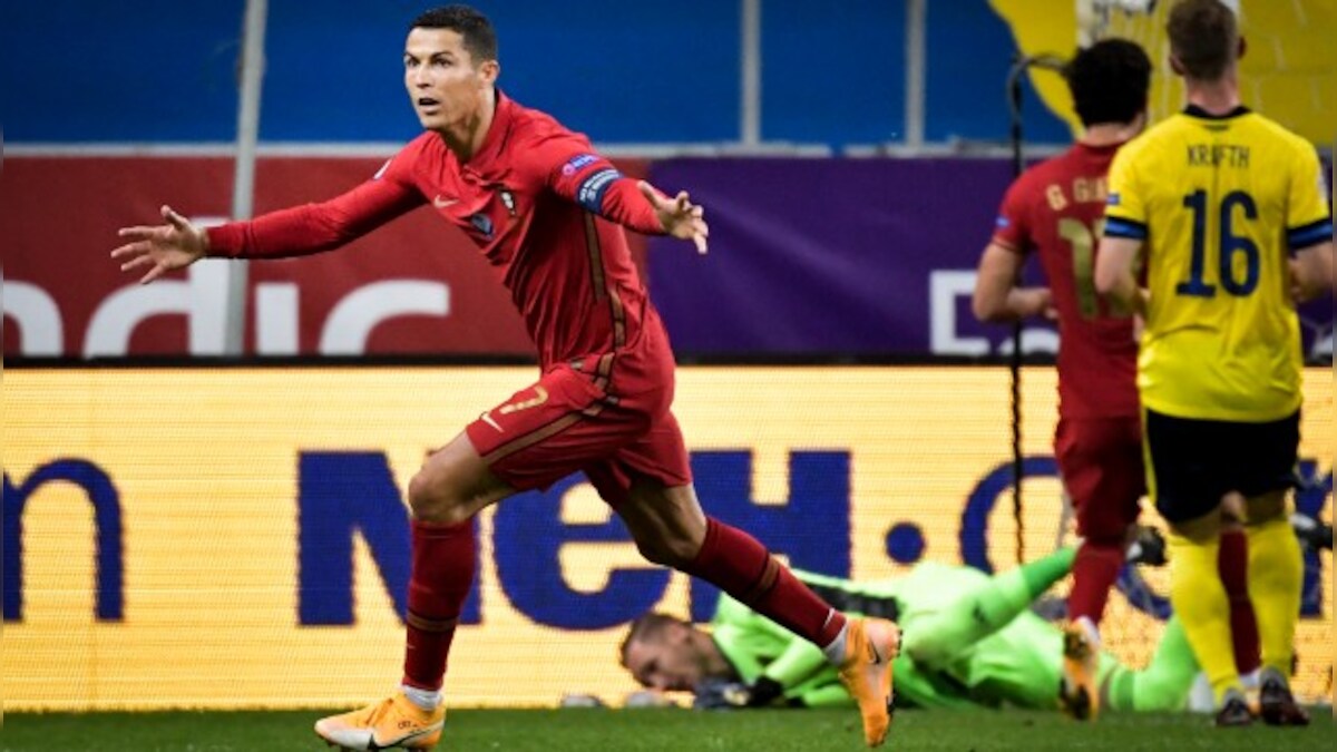 UEFA Nations League: Cristiano Ronaldo crosses 100 national goals in Portugal win, Belgium put five past Iceland