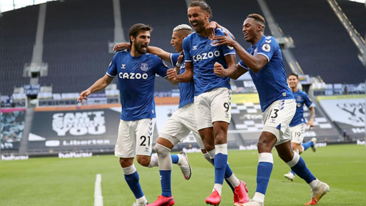 Premier League: Dominic Calvert-Lewin nets, James Rodriguez shines as Everton beat Tottenham; Leicester victorious