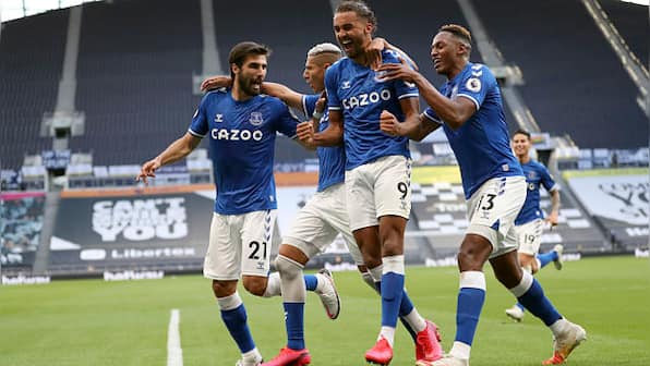 Premier League: Dominic Calvert-Lewin nets, James Rodriguez shines as Everton beat Tottenham; Leicester victorious