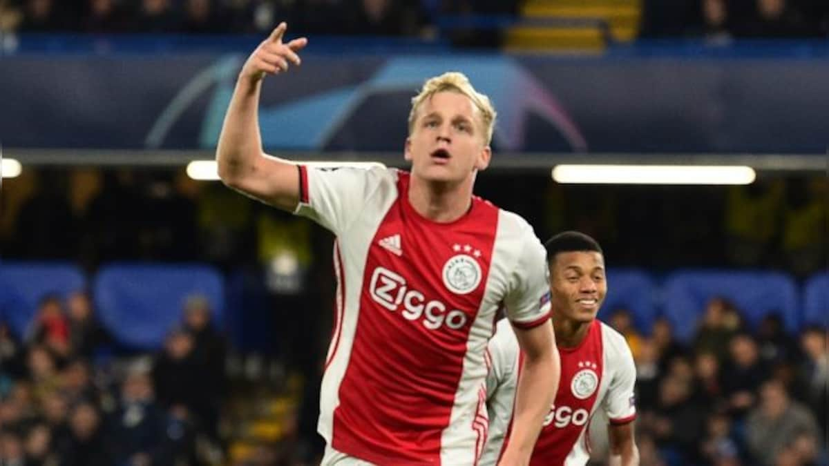 Premier League: Manchester United sign Dutch midfielder Donny van de Beek from Ajax