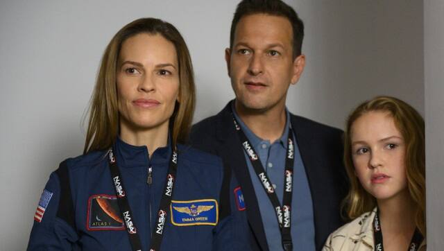 Emma with her husband Matt (Josh Charles) and daughter Alexis (Talitha Bateman)