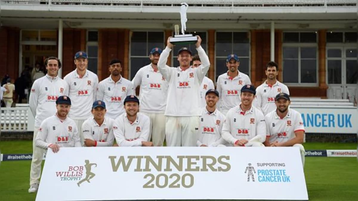 Alastair Cook shines as Essex clinch inaugural Bob Willis Trophy after draw against Somerset