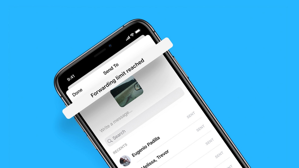 Facebook Messenger limits forwarding messages to five people to combat misinformation