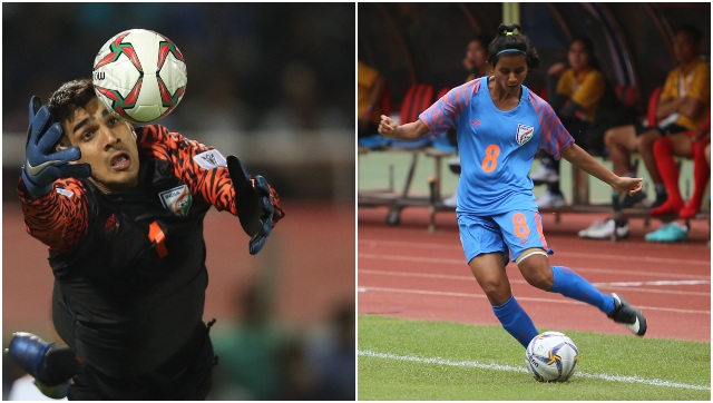 Gurpreet Singh Sandhu, Sanju Yadav win AIFF Player of the Year Awards for 2019-20 season Gurpreet Singh Sandhu, Sanju Yadav win AIFF Player of the Year Awards for 2019-20 season