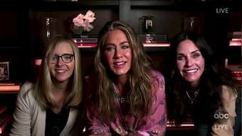 Emmys 2020: Jennifer Aniston, Courteney Cox, Lisa Kudrow stage a mini-Friends reunion