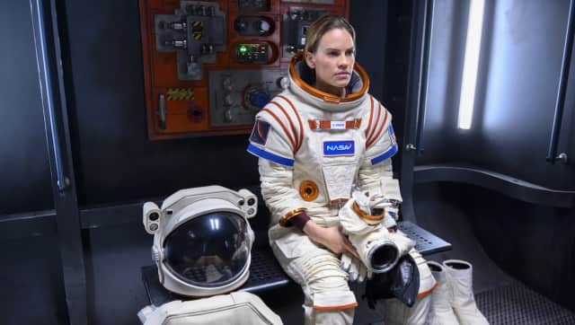 Hilary Swank in a still from Away