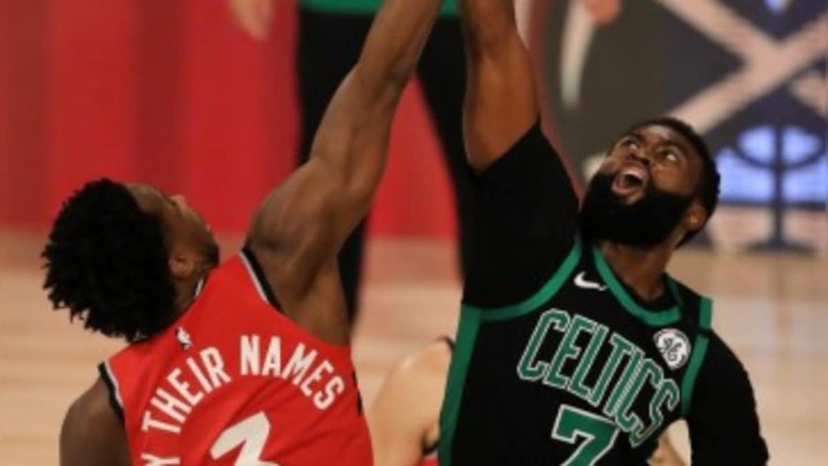 NBA Playoffs: Brown helps Celtics rout Raptors to take 3-2 lead in series; Clippers beat Nuggets