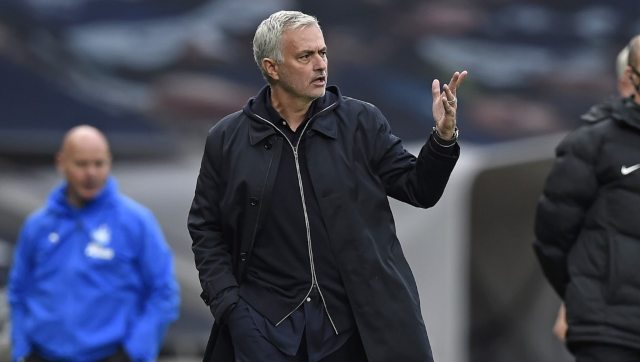 Tottenham Hotspur boss Jose Mourinho questions Manchester United's drop into Europa League Tottenham Hotspur boss Jose Mourinho questions Manchester United's drop into Europa League