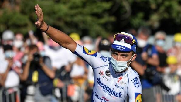 World champion cyclist Julian Alaphilippe recovers from embarrassing Liege defeat to win at Brabantse Pijl