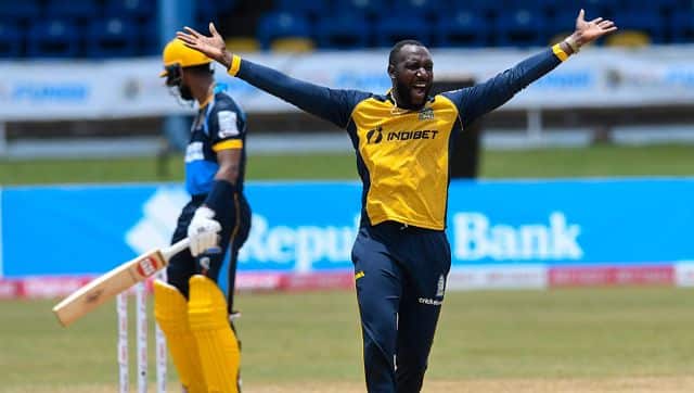 Kesrick Williams in action in the CPL. Caribbean Premier League