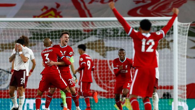 Premier League: Diogo Jota scores first Liverpool goal as champions beat Arsenal; Fulham fall to third straight defeat Premier League: Diogo Jota scores first Liverpool goal as champions beat Arsenal; Fulham fall to third straight defeat