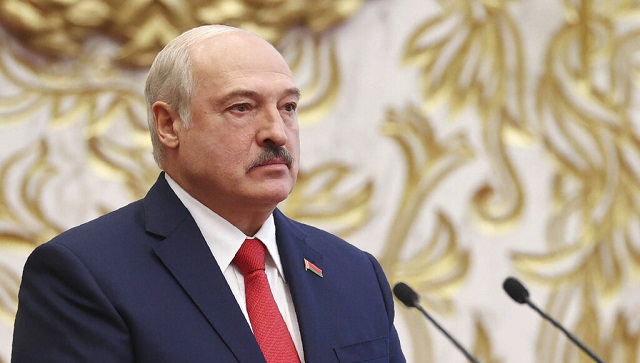 Long-time Belarus leader Alexander Lukashenko 'must go', says French president Emmanuel Macron Long-time Belarus leader Alexander Lukashenko 'must go', says French president Emmanuel Macron