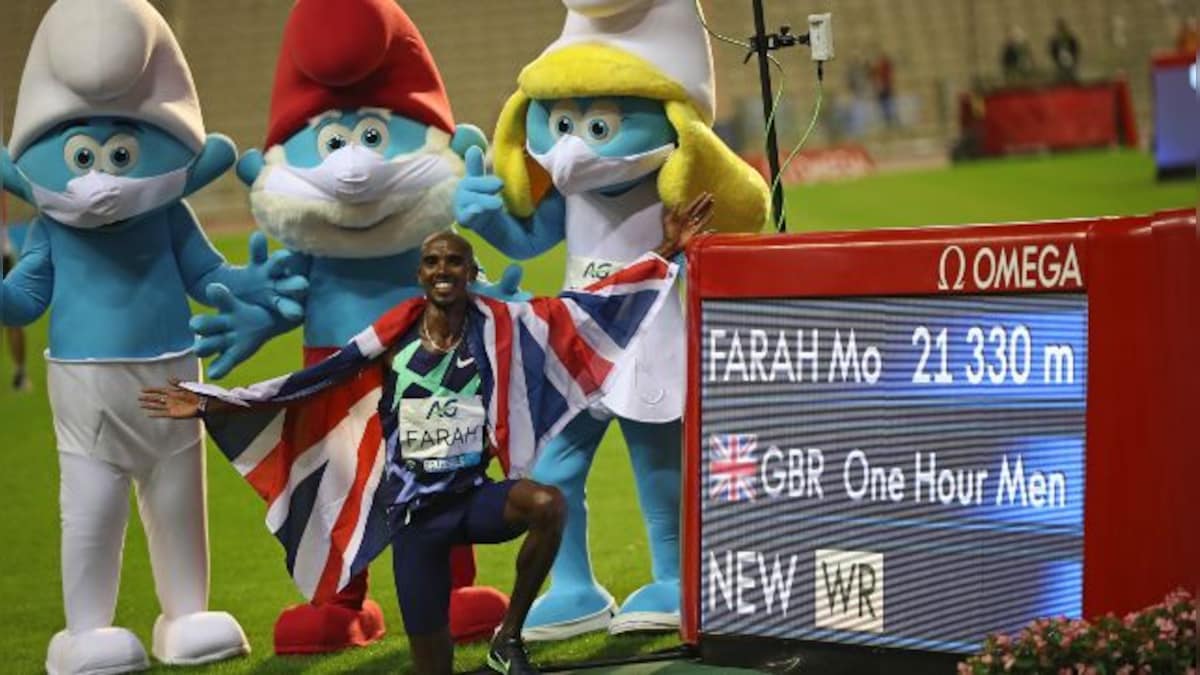 Mo Farah, Sifan Hassan break one-hour world records at Brussels Diamond League meeting