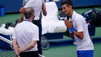 US Open 2020: Novak Djokovic disqualified from Grand Slam event after hitting line judge with ball