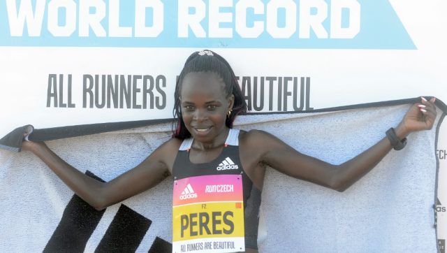Kenya's Peres Jepchirchir sets women-only half marathon world record time in Prague Kenya's Peres Jepchirchir sets women-only half marathon world record time in Prague