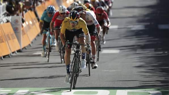 Tour de France 2020: Primoz Roglic wins stage four as Julian Alaphilippe retains yellow jersey