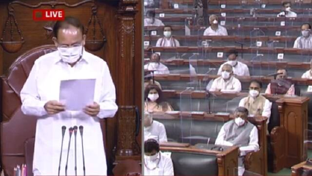 Day 1 of Monsoon Session in Rajya Sabha. ANI