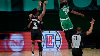 NBA: Raptors beat Celtics 104-103 in close contest; Clippers thrash Nuggets in Western Conference semi-final