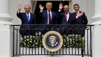 Israel, UAE and Bahrain sign Abraham Accords, with an eager Donald Trump playing host