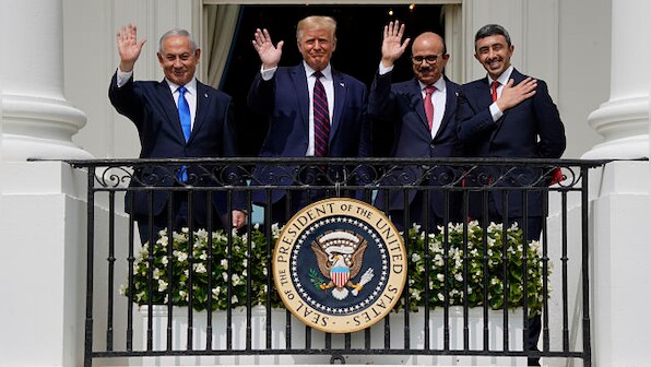 Israel, UAE and Bahrain sign Abraham Accords, with an eager Donald Trump playing host