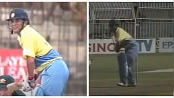 On this day: Sachin Tendulkar smashes first of 49 ODI centuries, against Australia in 1994
