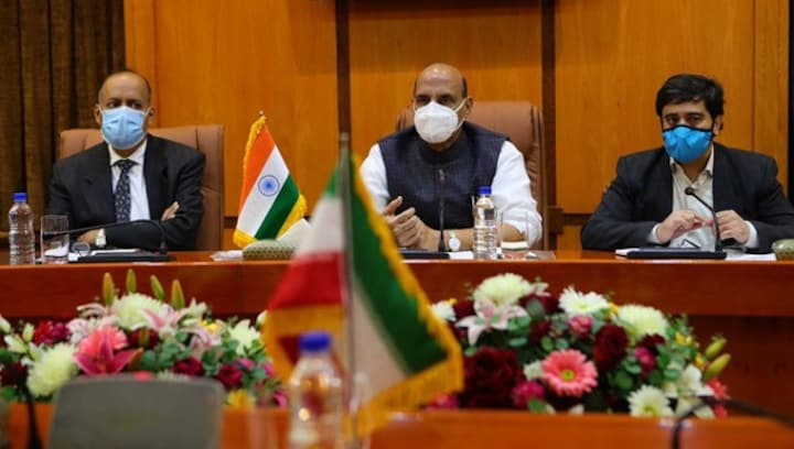 Defence Minister Rajnath Singh discusses bilateral ties, situation in Afghanistan with Iranian counterpart